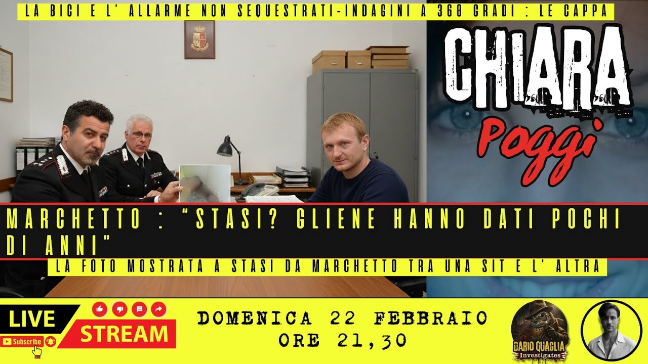 Chiara Poggi_Marchetto : “Stasi? Gliene hanno dati pochi di anni”