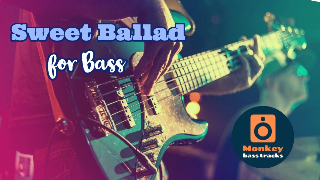 Sweet Rock Ballad for Bass // Backing Track in D Major