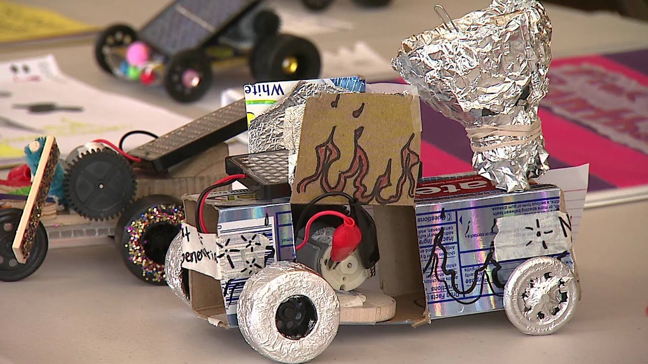 Kids Design Solar Cars to Learn Science