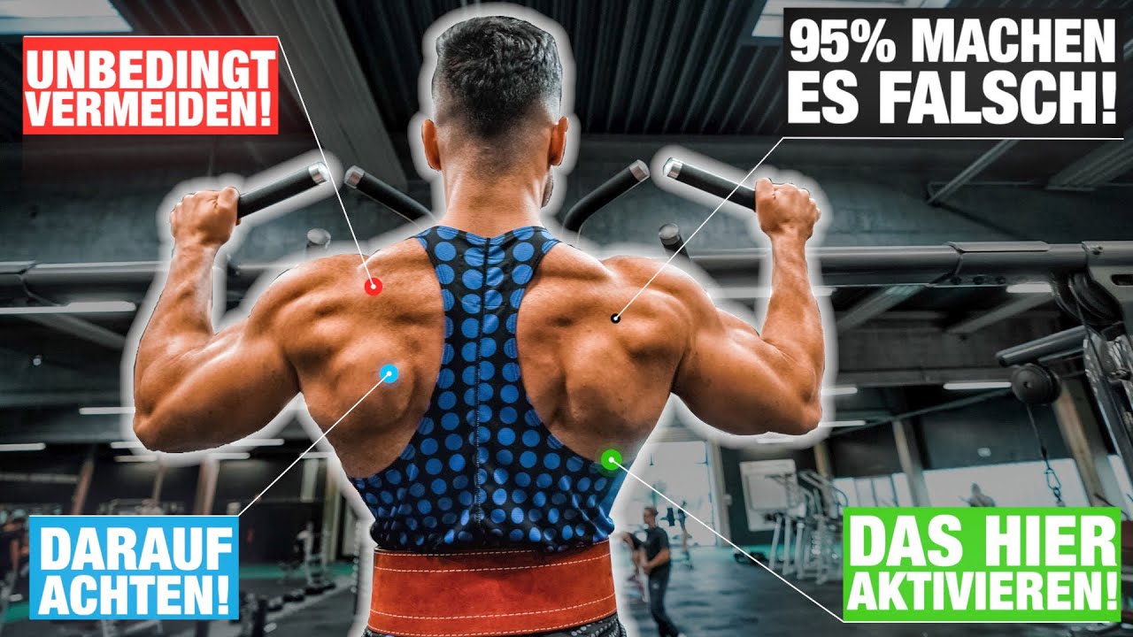 7 Gründe warum DEIN Rücken durch Klimmzüge NICHT wächst!