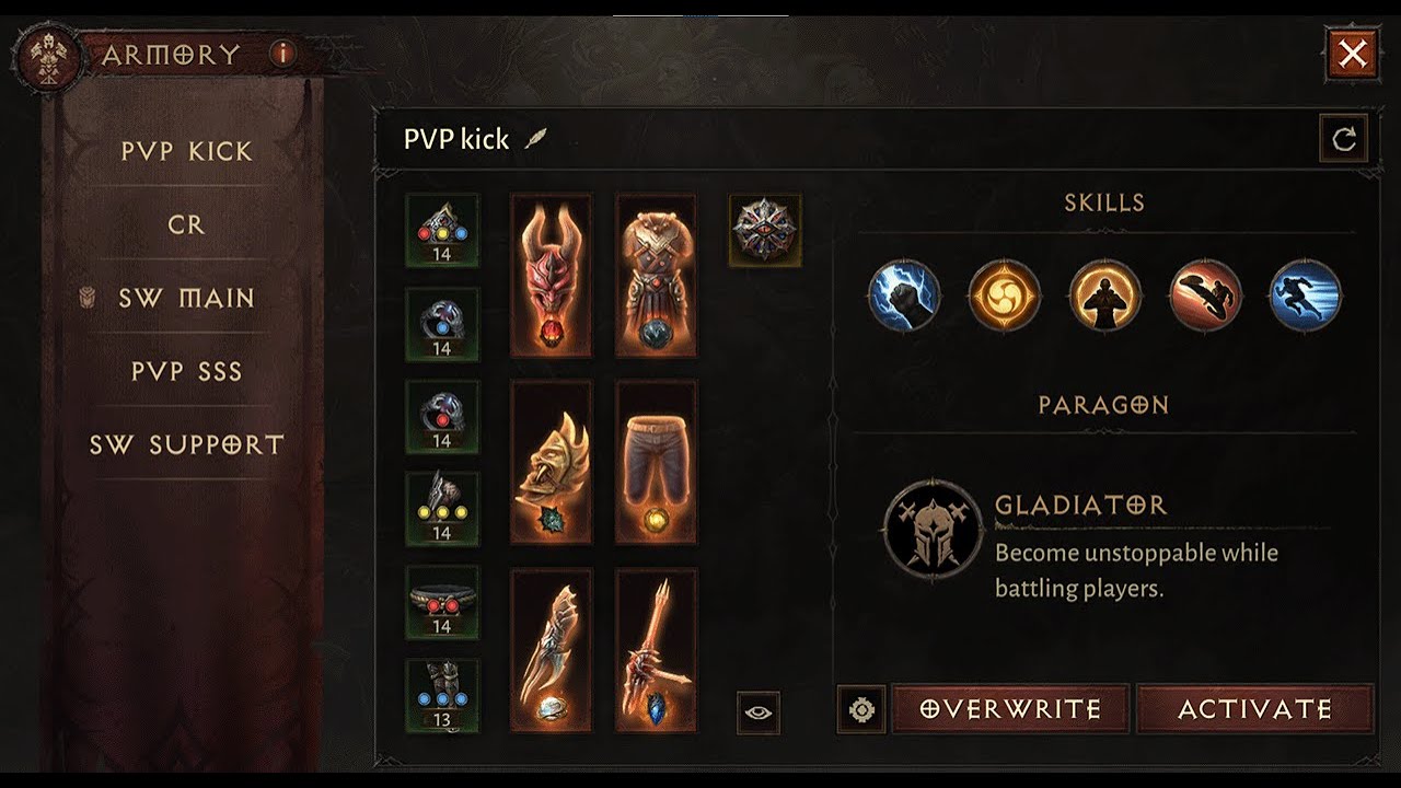Diablo Immortal | Clockwerk Monk Armory | Final build run down before hopping in the saddle again!
