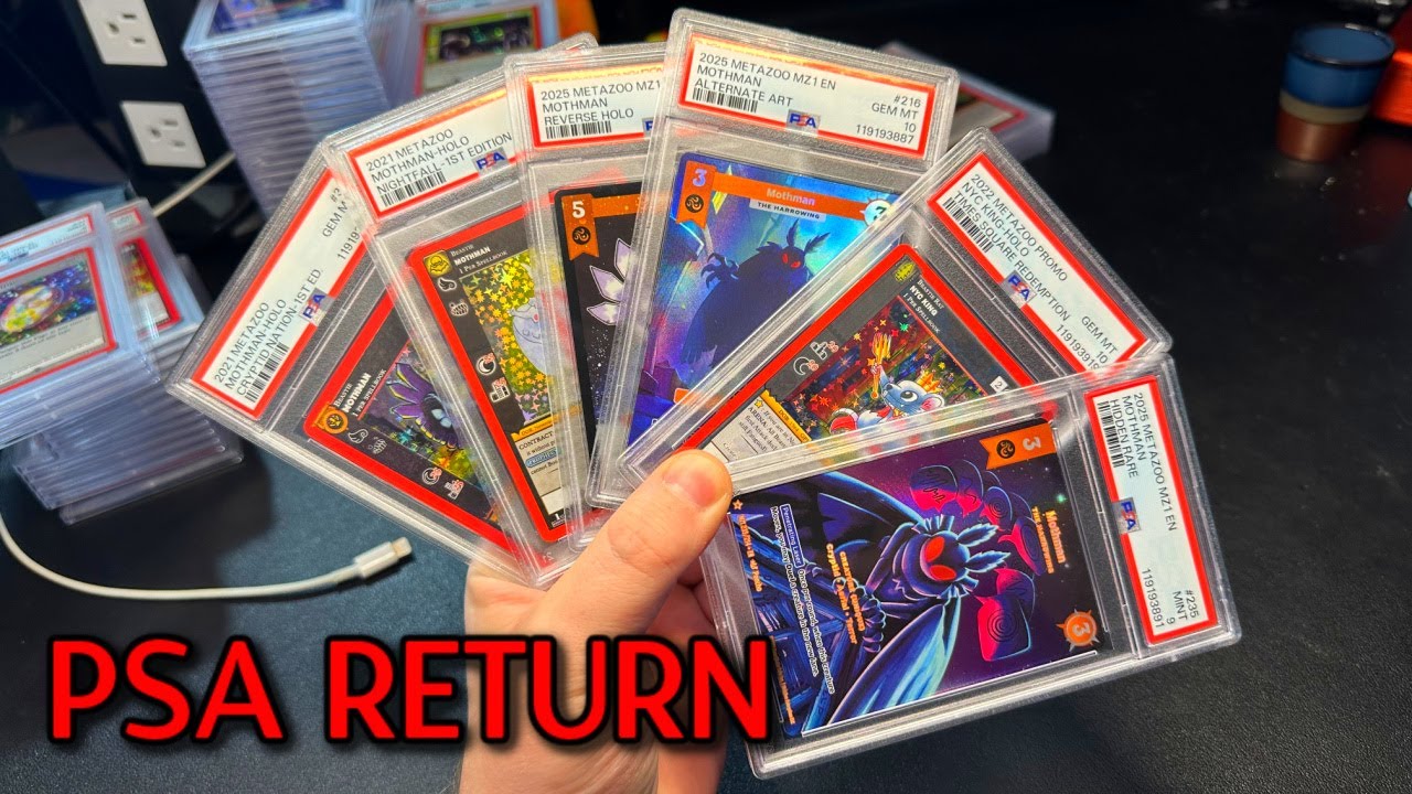 Big Metazoo and Pokemon PSA Return August 2025