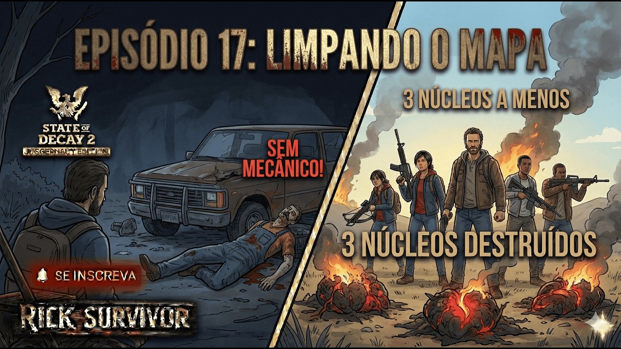 State of Decay 2- #EP 17 LIMPANDO O MAPA: 3 NÚCLEOS A MENOS