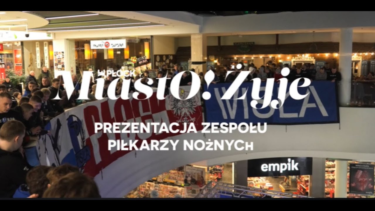 MiastO!Żyje - Rekrutacja do przedszkoli,  Prezentacja zespołu Wisły Płock - 06.02.25r.