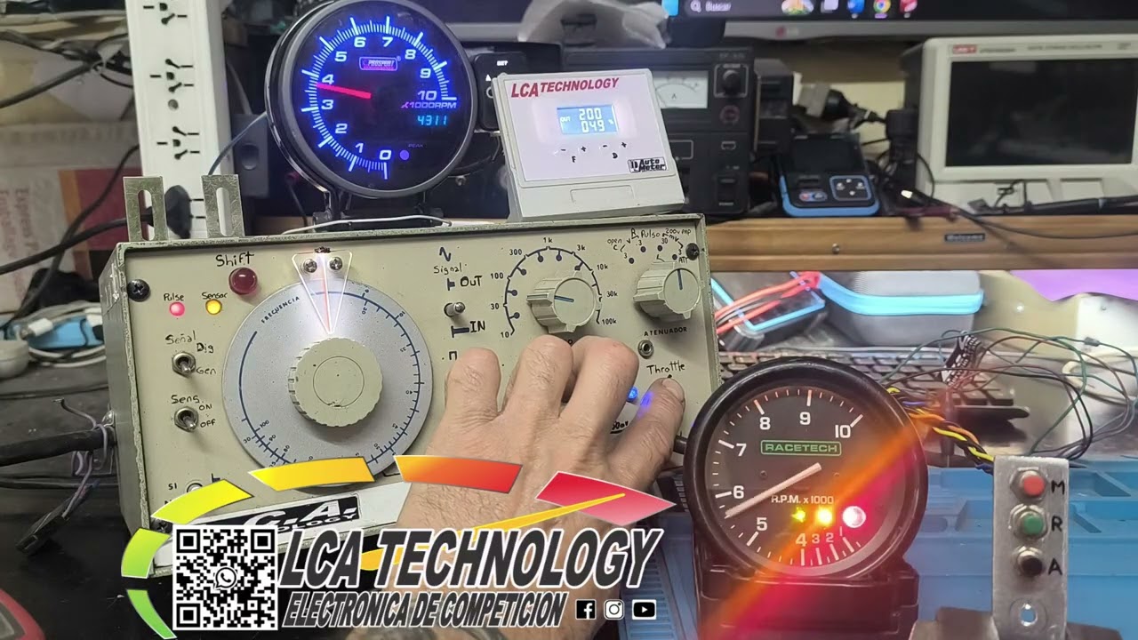 Reparación Orden 14208 Tacómetro Racetech RTTC-SL