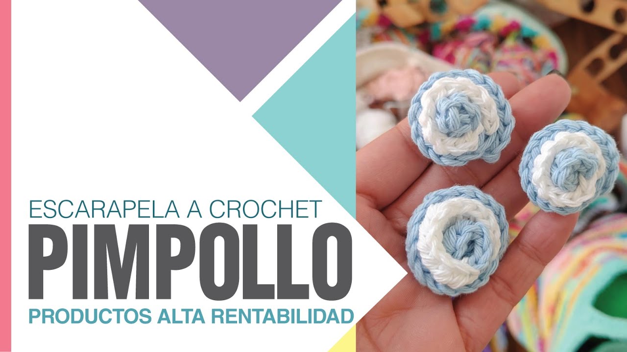 ESCARAPELA FLORCITA 🇦🇷 Simple, r&aacute;pida y prolija 🇦🇷 Terminaci&oacute;n delicada con broche y pa&ntilde;o