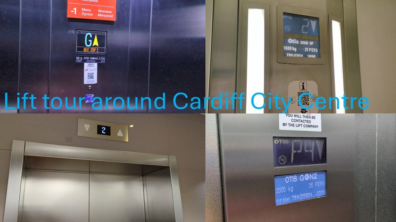 Lift Tour around Cardiff City Centre
