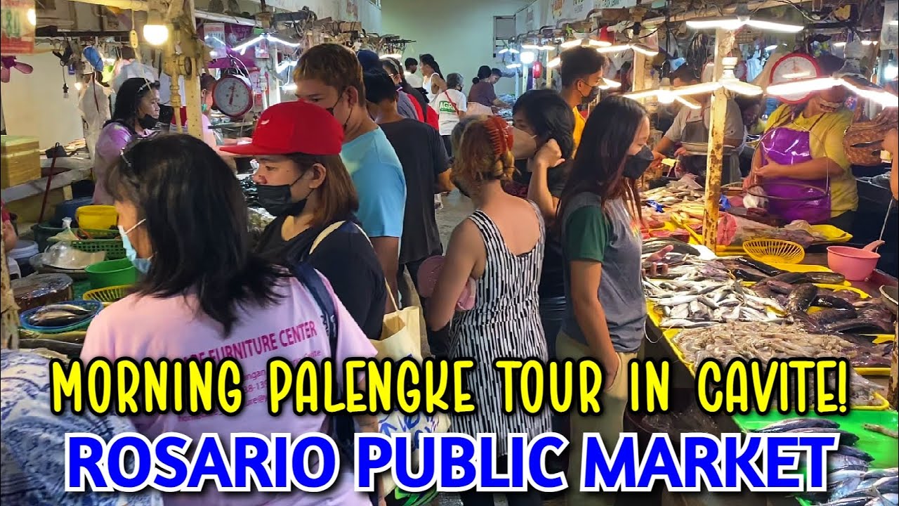 Morning Visit to ROSARIO PUBLIC MARKET | Philippines Food Market Tour in ROSARIO, CAVITE