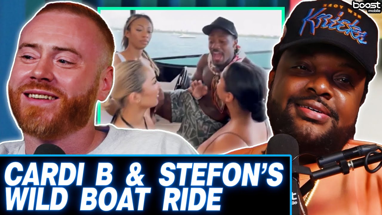 Cardi B & Stefon Diggs Have A Blast On A Boat | NEW RORY & MAL