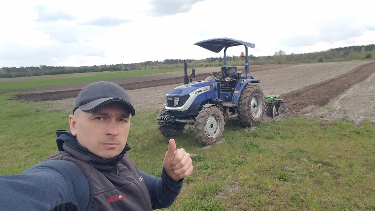 Дискування поля  LOVOL 404-III Дискова Bomet 7t.