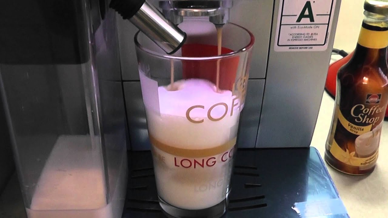 DeLONGHI ECAM 23.460 S Latte macchiato and Cleaning