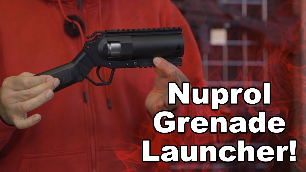 Moscart Pistol Airsoft Grenade Launcher firing Paint!!!