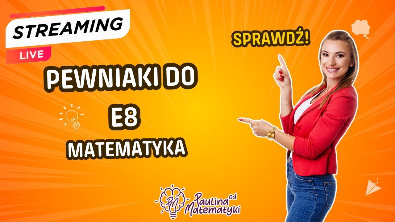 Pewniaki z MATEMATYKI przed EGZAMINEM ÓSMOKLASISTY 🚀✏️