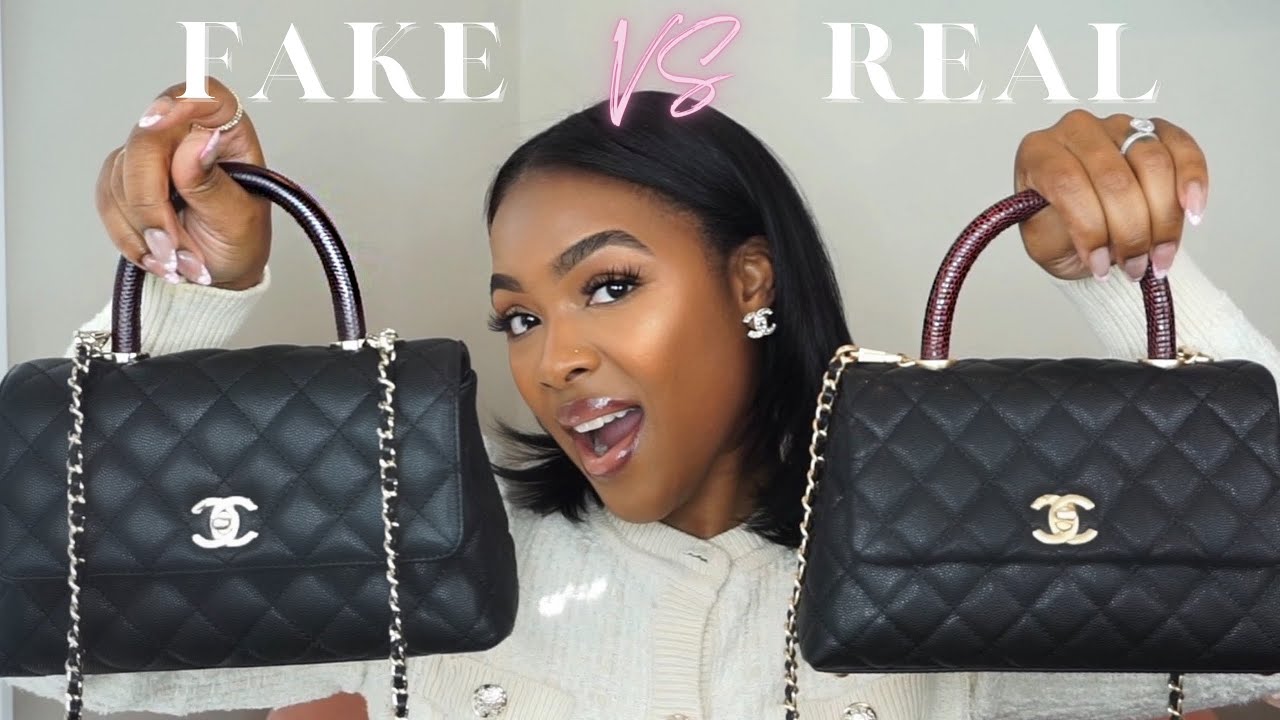 Real VS Fake Chanel Coco Handle | $250 vs $6000+How to Spot Fake Chanel