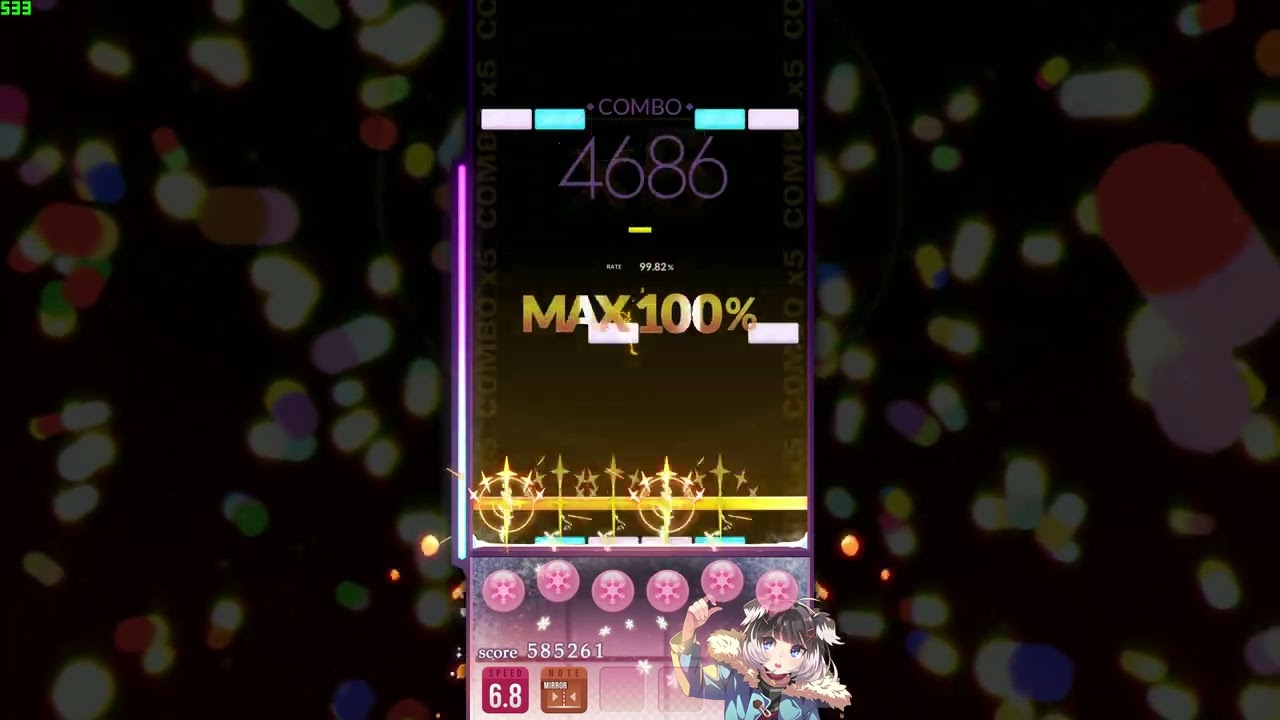 [DJMAX RESPECT V] D2 6B SC Max Combo