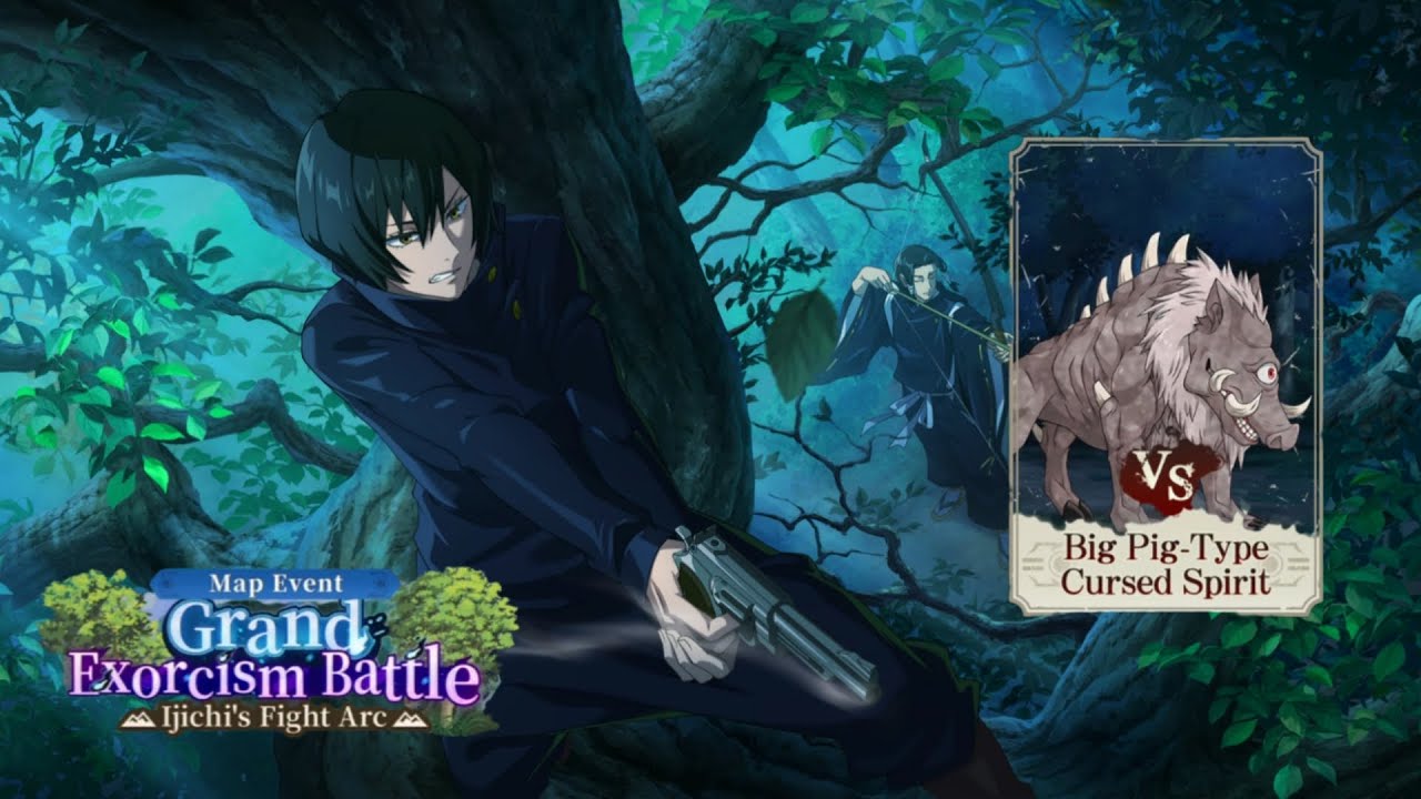 Big Pig-Type Cursed Spirit Formidable Battle – Ijichi’s Fight Arc | Jujutsu Kaisen Phantom Parade