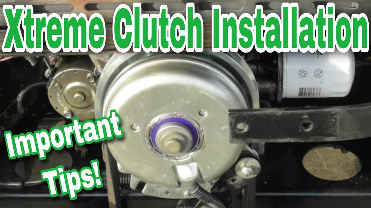 Xtreme Clutch Installation Video