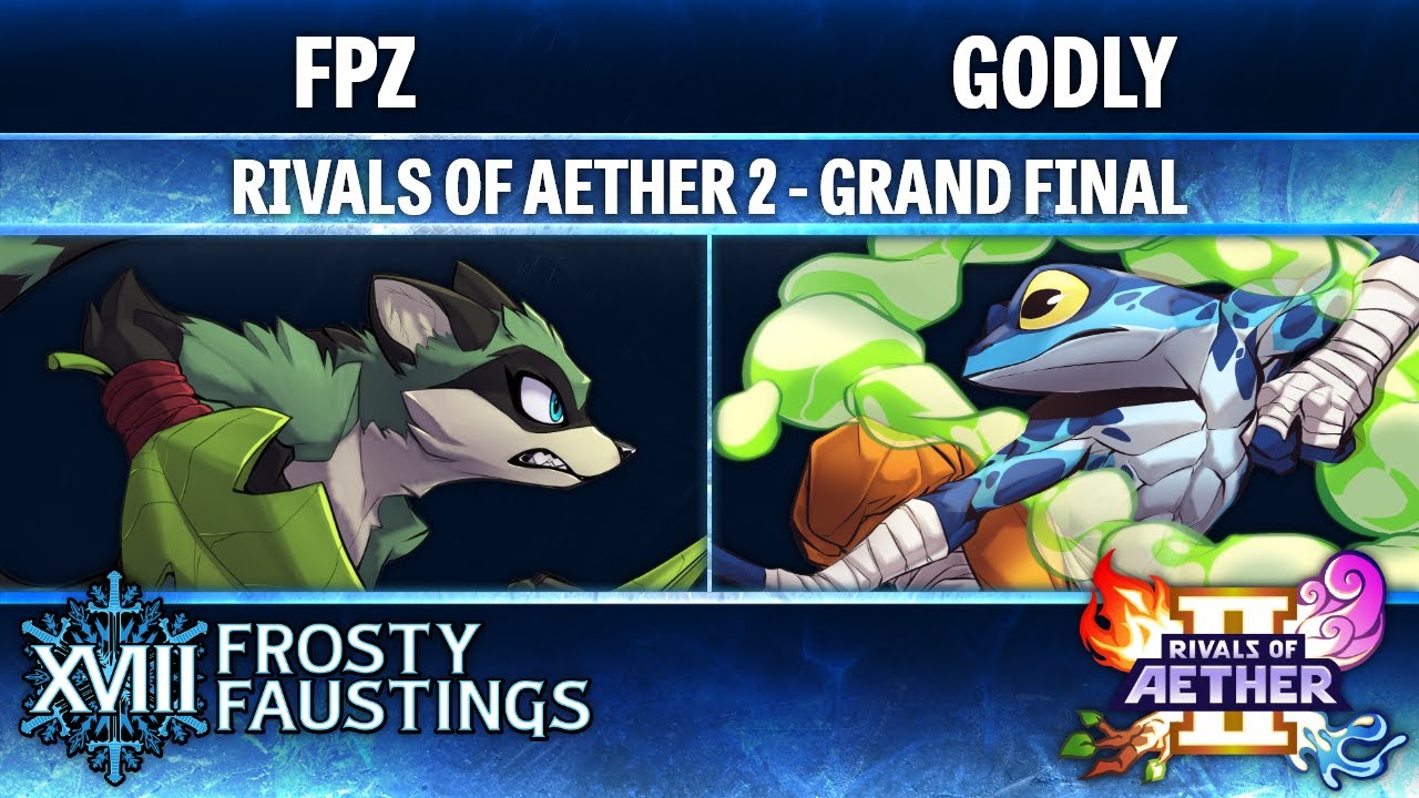 Frosty Faustings XVIII GRAND FINAL - FPZ (Maypul) vs Godly (Ranno) - Rivals of Aether 2