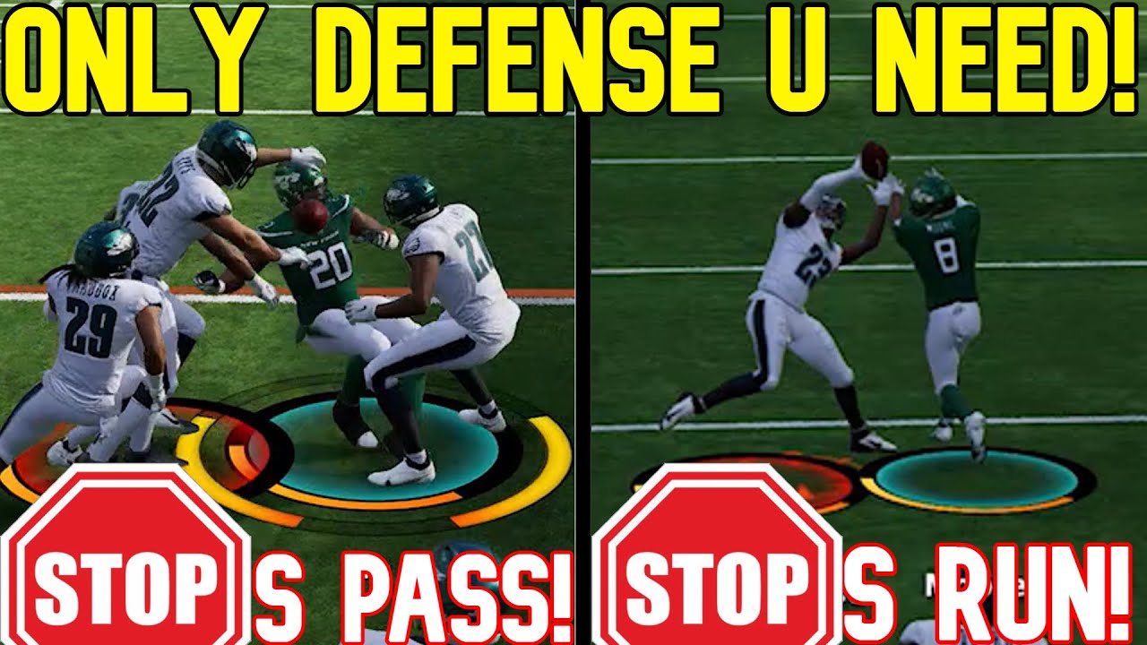 🚨THE NEW META?🚨 Best Base Defense to Use in Madden NFL 23 Gameplay! 🛑STOPS RUN & PASS! Tips & Tricks
