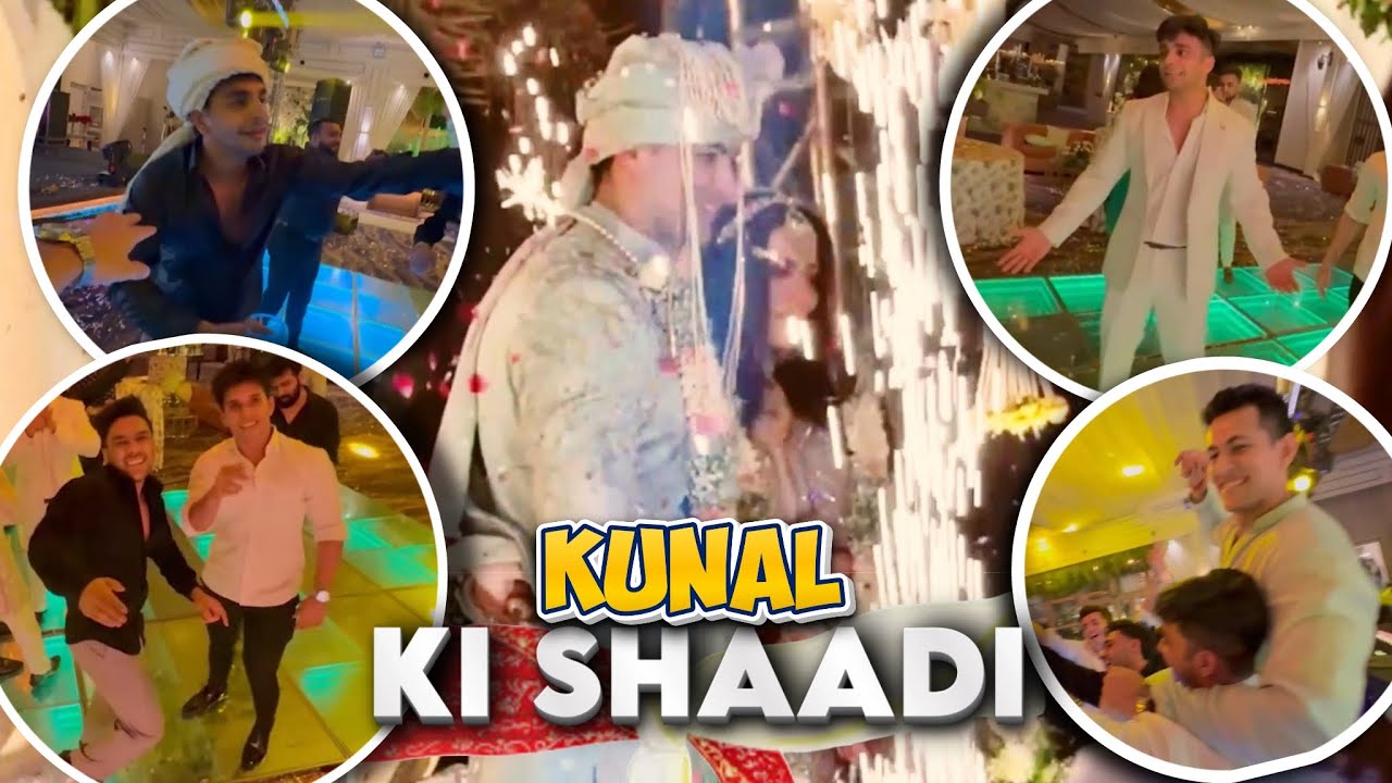Kunal’s Shaadi vlog 🥰❤️ || Delhi gang ne aag laga di functions pe 😱❤️