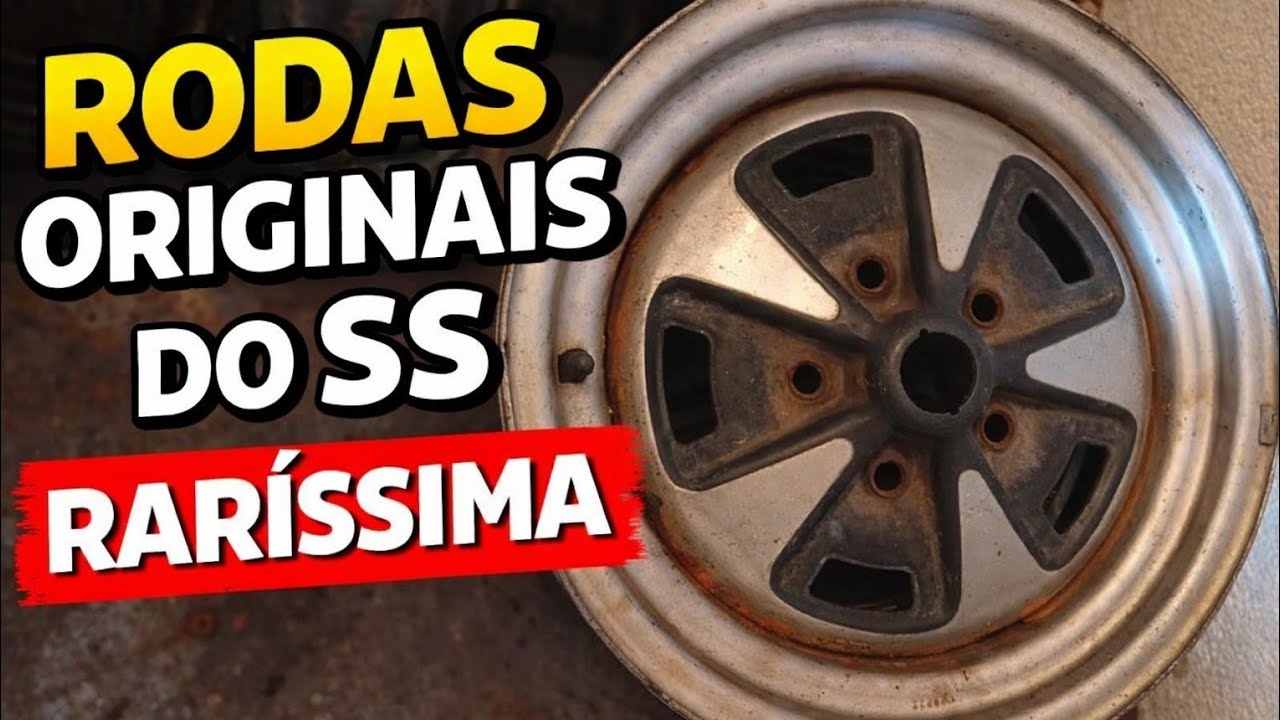Opala SS raíz: Comprei as rodas Originais