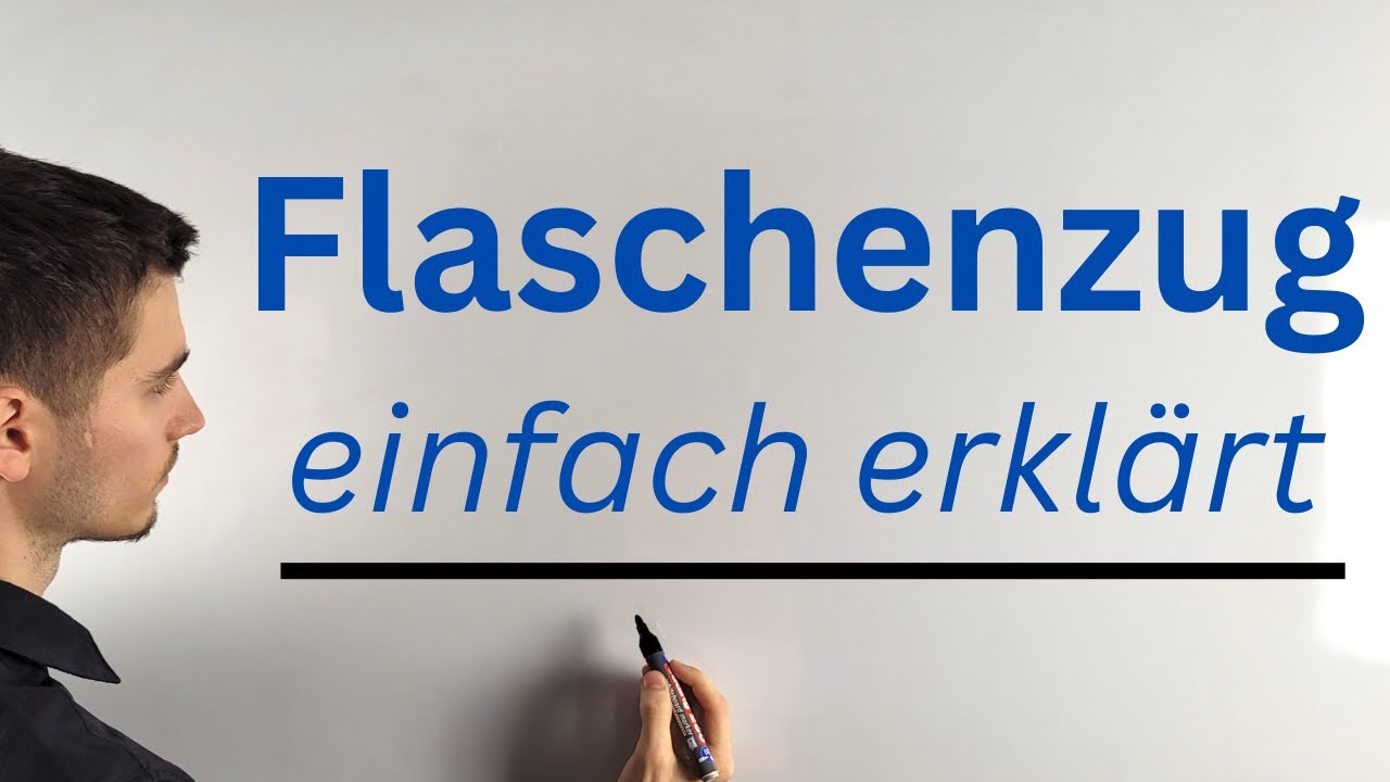 Wie funktioniert ein Flaschenzug?