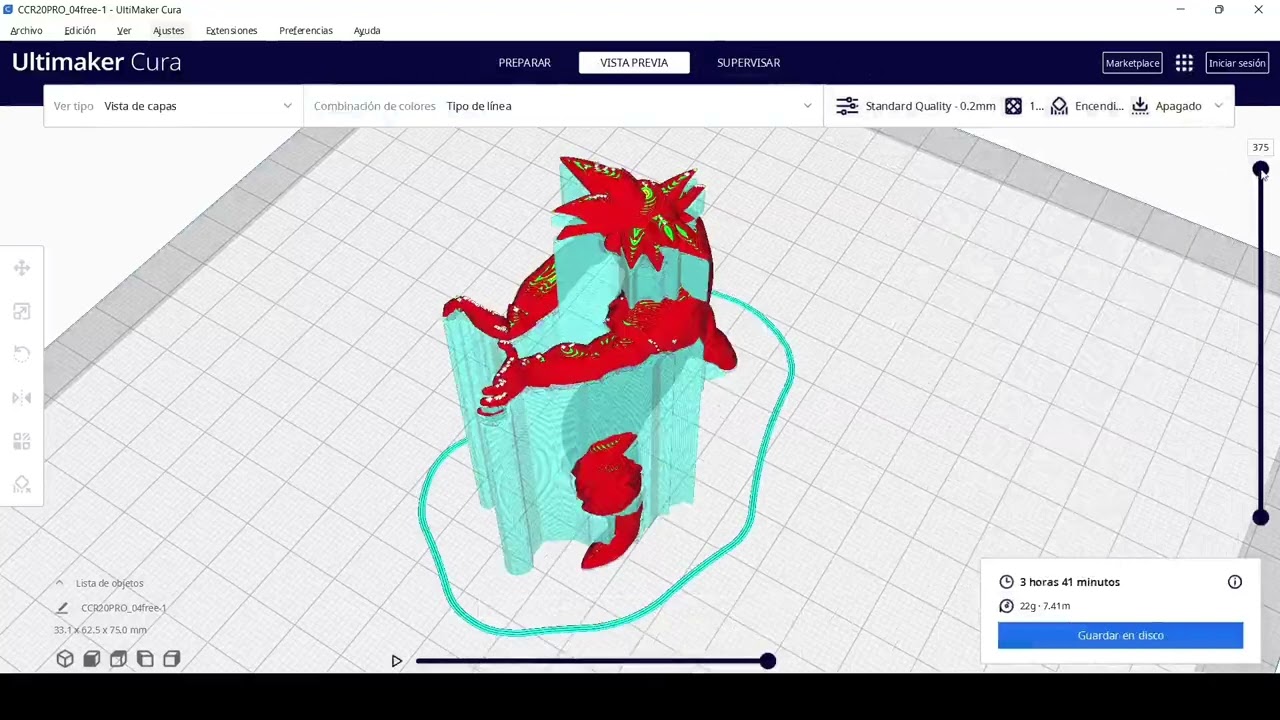 UltiMaker CURA - Configuración de Impresora, Herramientas Generales y Configuración de parámetros