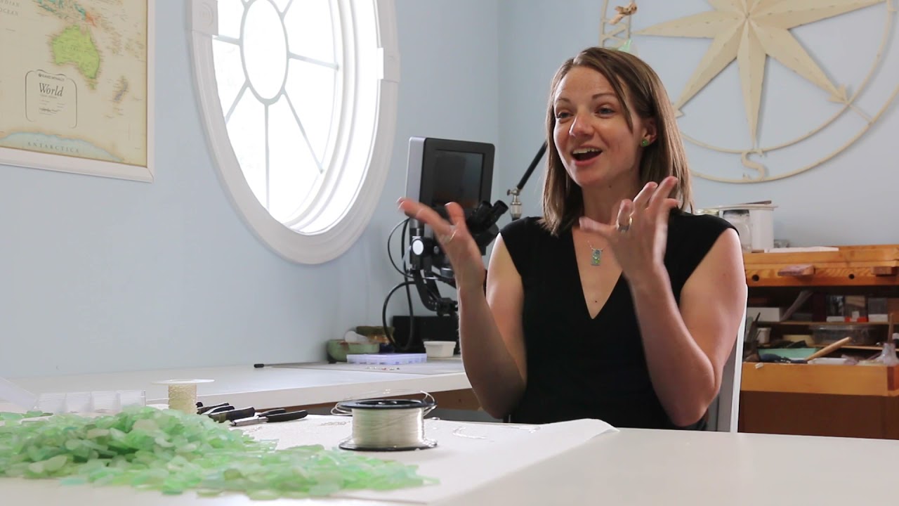 Micro Welding Jewelry with Meg Carter from Made by Meg Sea Glass Jewelry