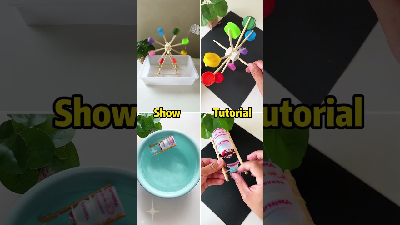 DIY water toys! Go try it out! Simple handmade toys😆#diy#craft#easycraft #diytoys#toys#craftsforkids