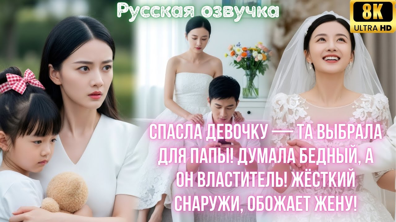 Спасла девочку — та выбрала для папы! Думала бедный, а он властитель! Жёсткий снаружи, обожает жену!