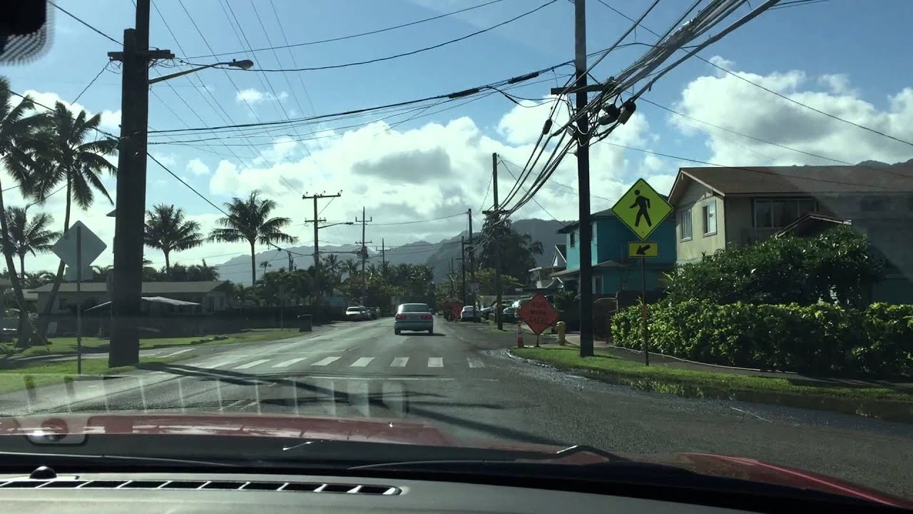 Driving North Shore Oahu 2015