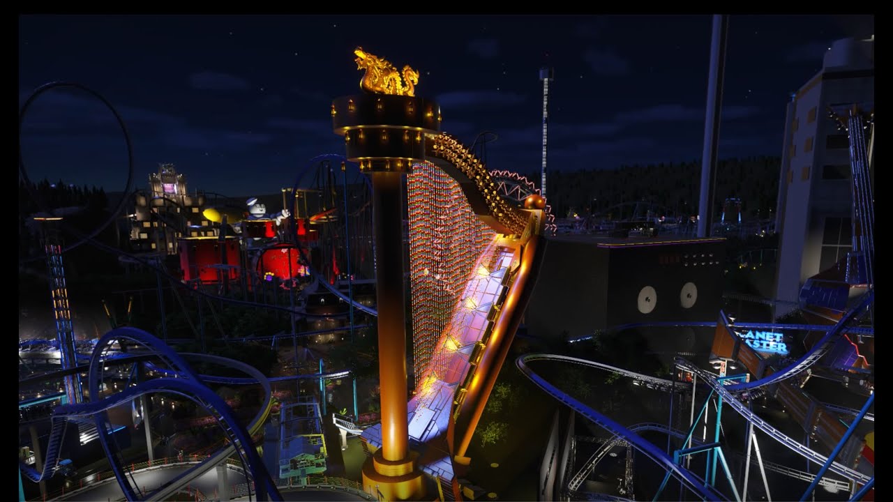 Music Thema park in Planet Coaster  by  Patroux