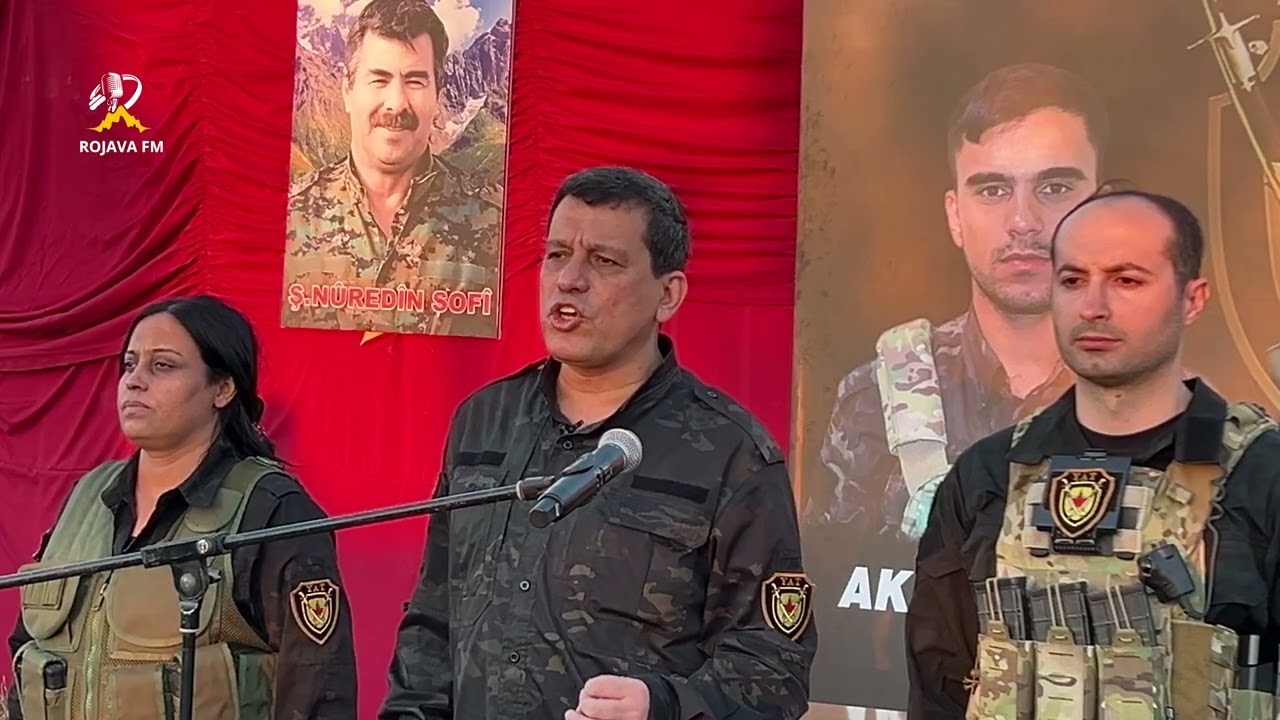 Fermandariya Giştî ya QSD`ê bi toraneke leşkerî salvegera 10`mîn ya damezrandina QSD`ê pîroz kir