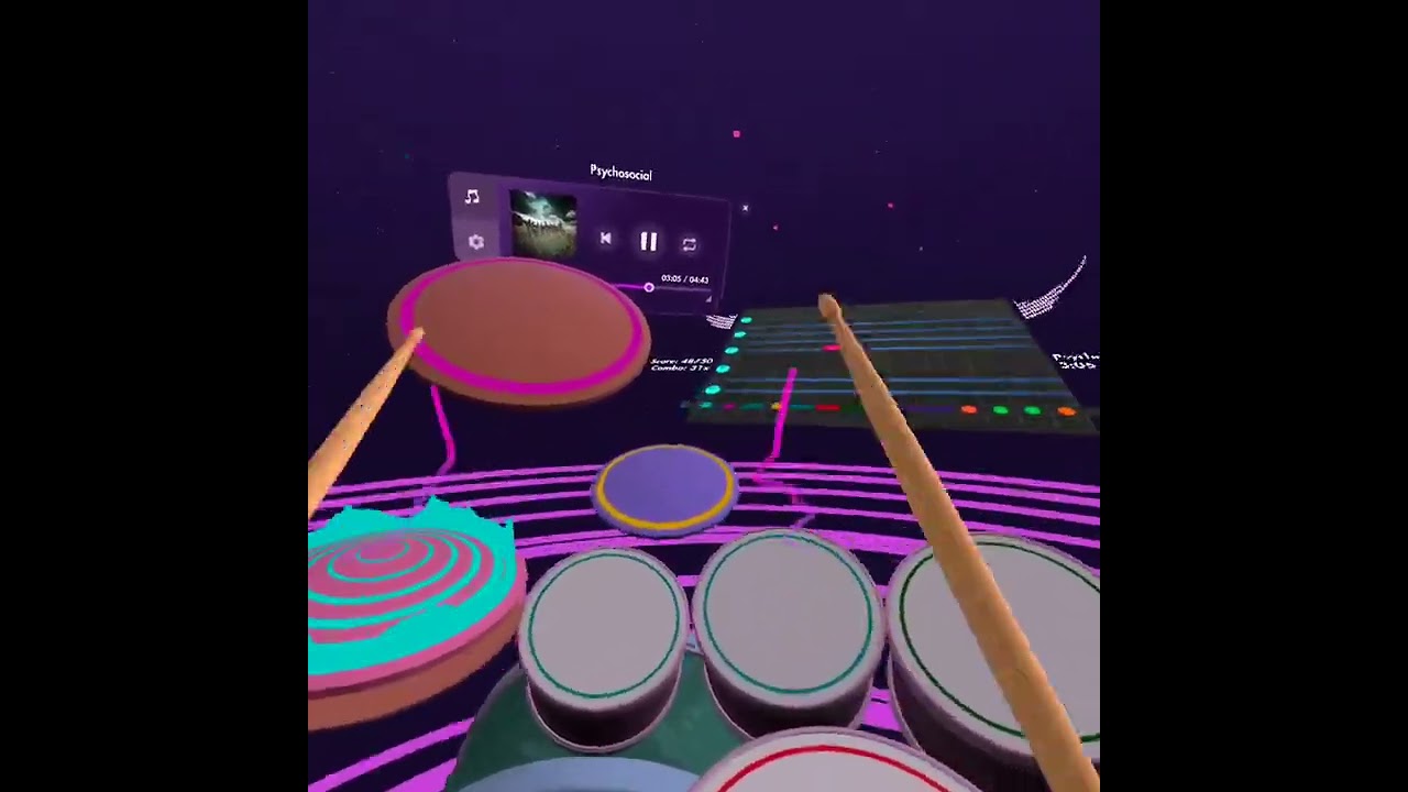 Psychosocial- Slipknot(VR Drum cover)