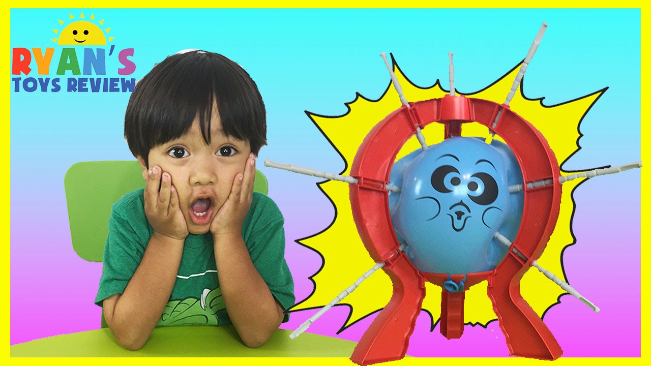 BOOM BOOM BALLOON Pop Challenge and Egg Surprise for Winner!
