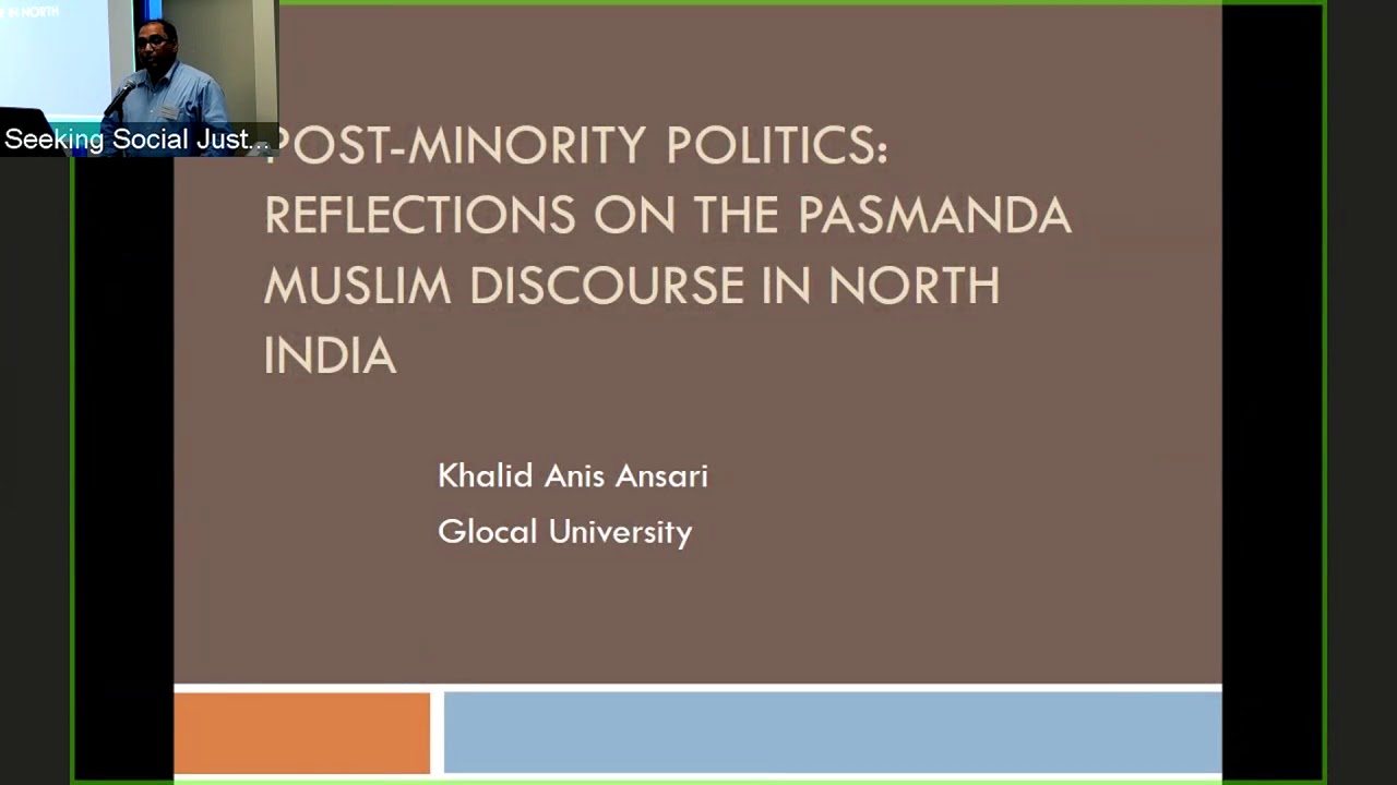 Post-Minority Politics: Reflections on Pasmanda Muslim Discourse in India