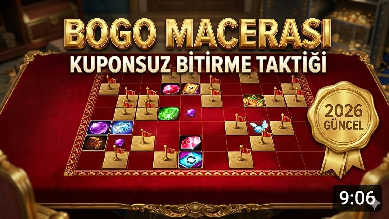 Bogo Macerası Kuponsuz Bitirme Taktiği - Bombom