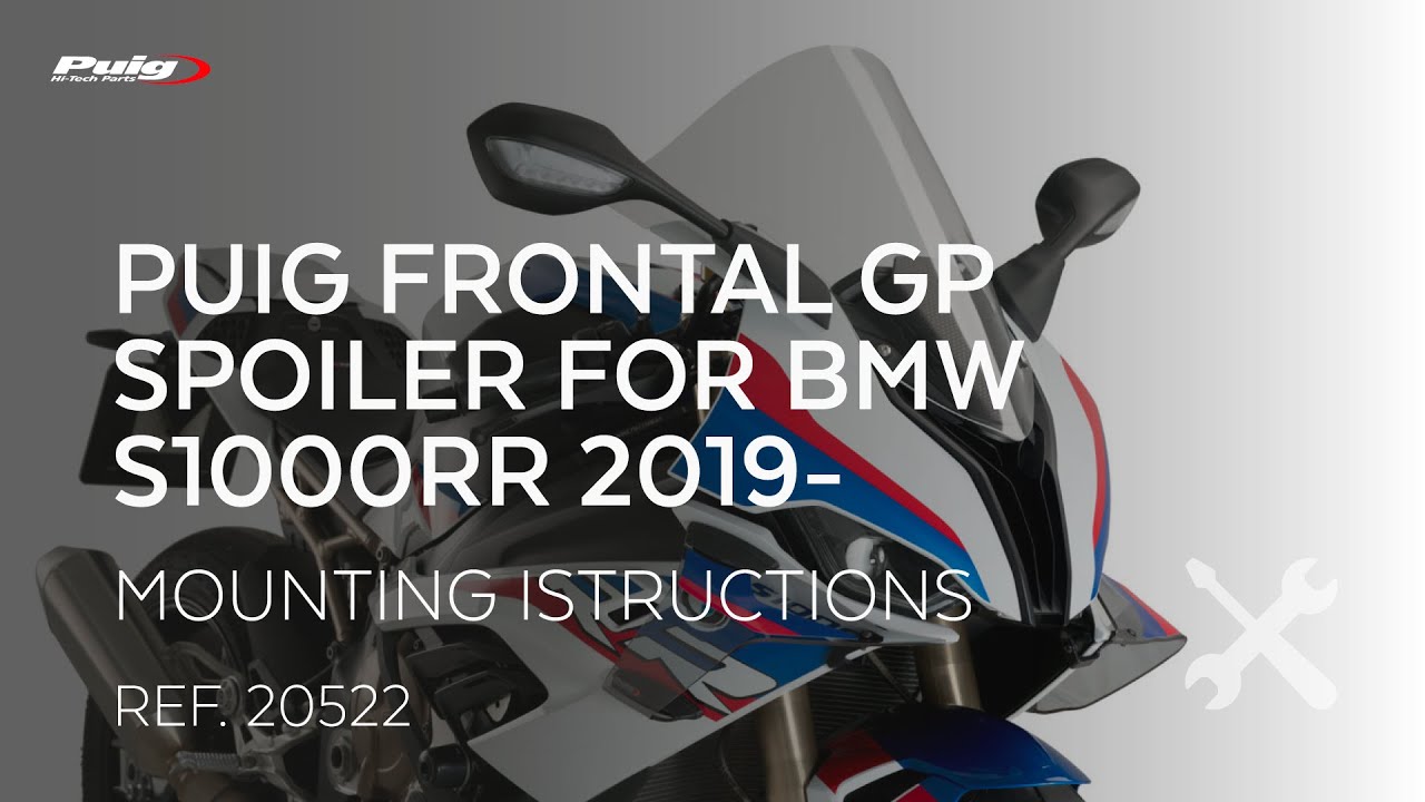 REF. 20522 - PUIG FRONTAL GP SPOILER FOR BMW S1000RR 2019-