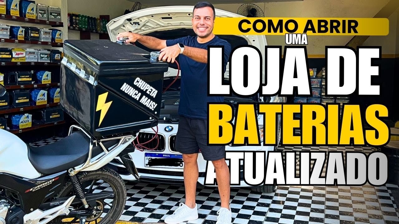 Loja de Bateria de Carro: Como Abrir, Crescer e Faturar Mais de R$ 100 Mil Por Mês!