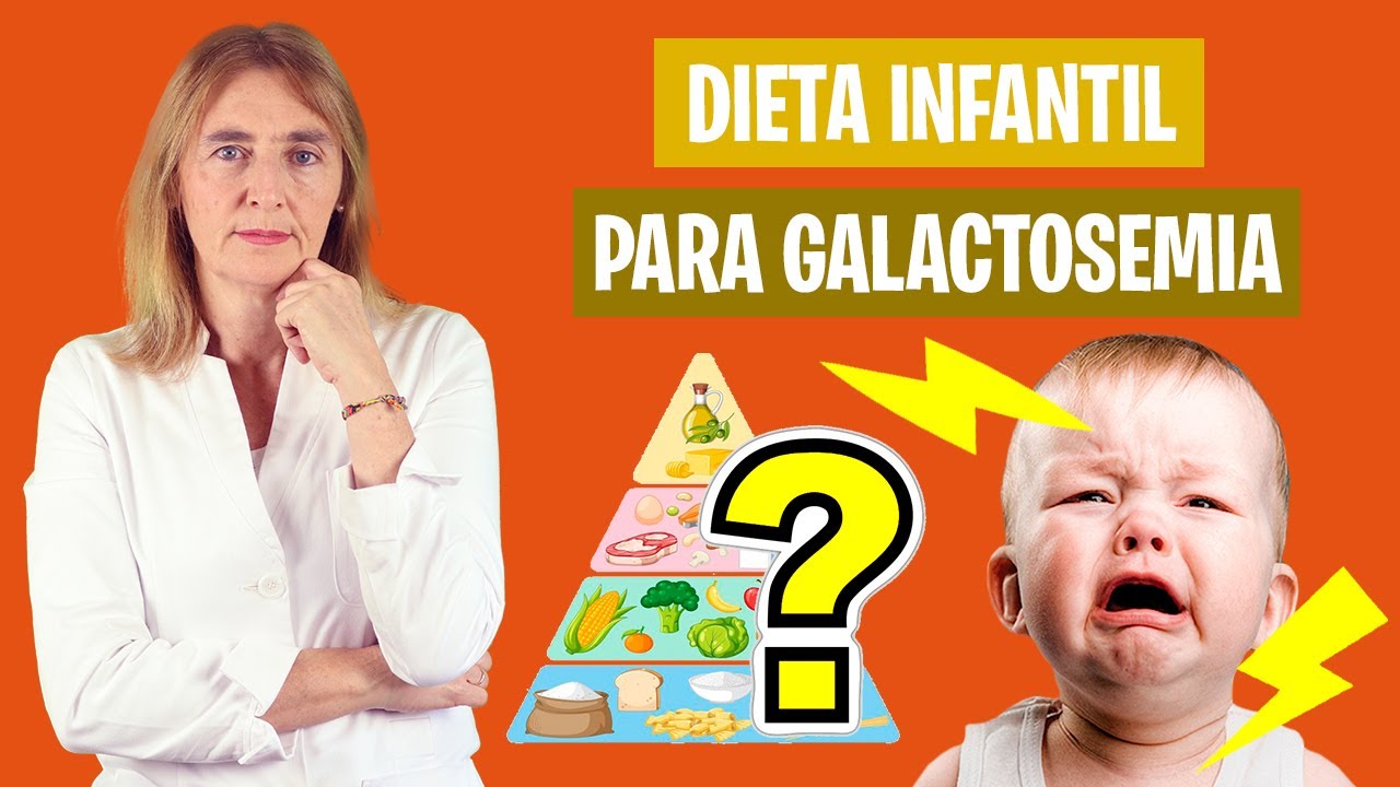 ESTO DEBEN COMER los NIÑOS con GALACTOSEMIA | Enfermedades metabólicas en niños | Nutrición infantil