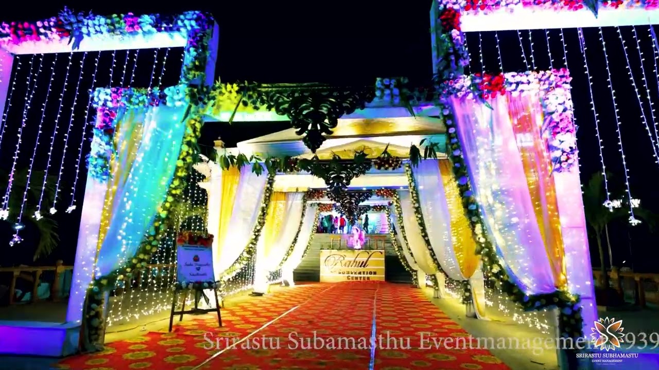 Rahul convention tirupati wedding celebration