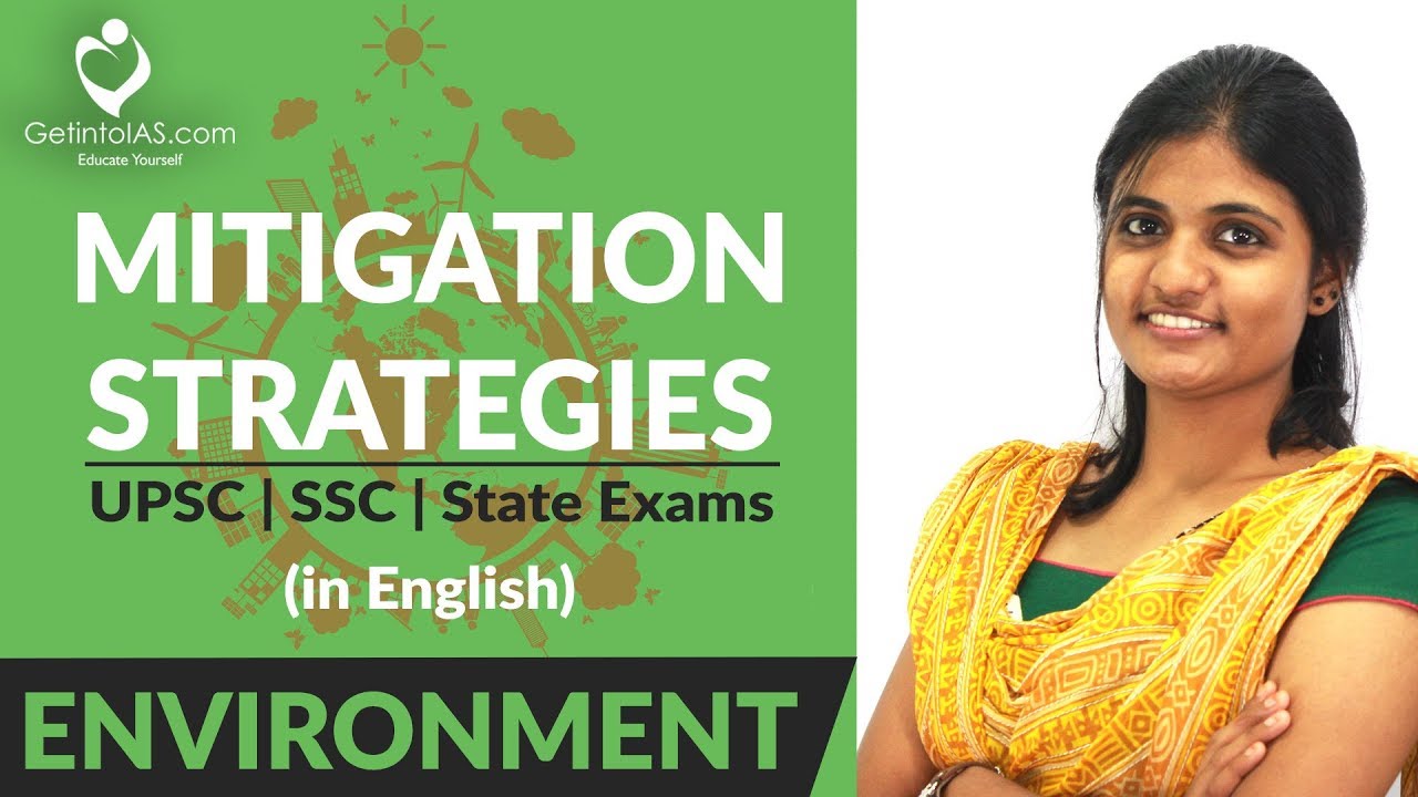 Mitigation Strategies | Environment & Ecology | Shankar IAS Book | In English | UPSC | GetintoIAS