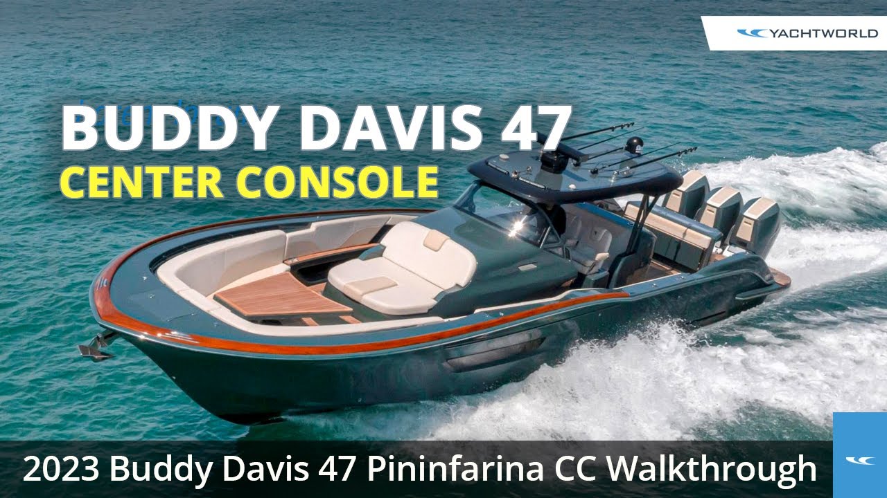 2023 Buddy Davis 47 Pininfarina Center Console Boat Walkthrough