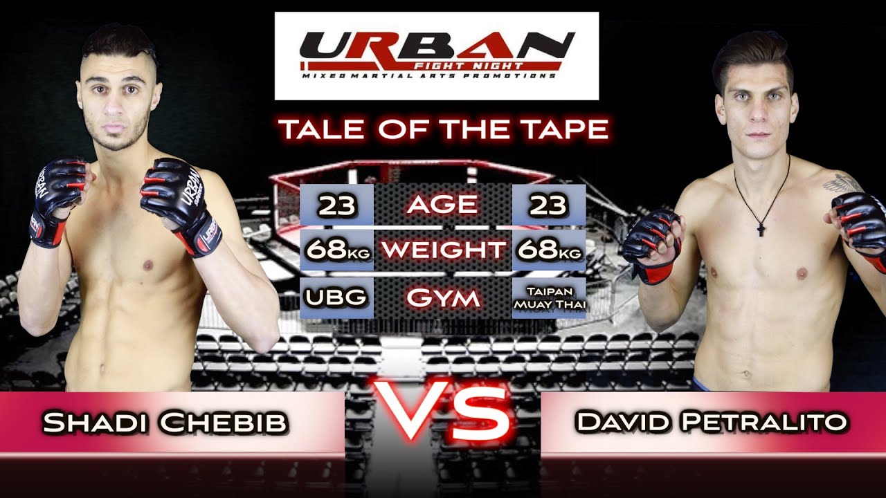 Urban Fight Night #3: Fight #14 Shadi Chebib vs David Petralito