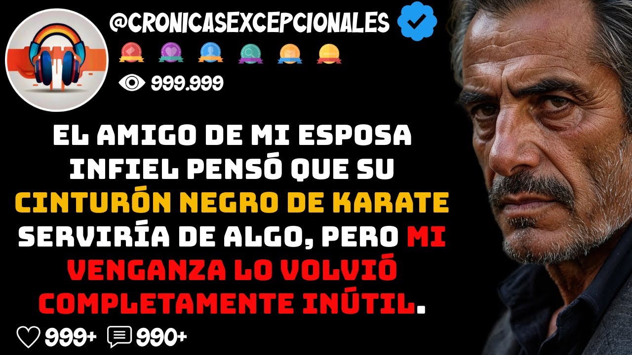 El AMIGO de mi ESPOSA Infiel Pensó que su Cinturón Negro de Karate Serviría de Algo, pero Mi Venga..
