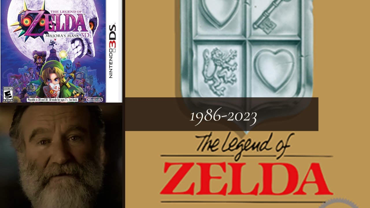 Evolution of Zelda commercials (1986-2023) - English