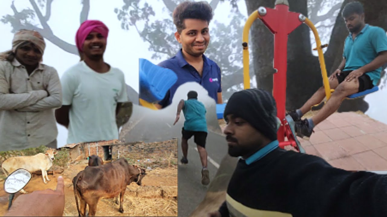 Aaj Ka Workout 💪 + Gaon Ki Life 🌾 | End Tak Dekhna 😱 @SubhuVloger07