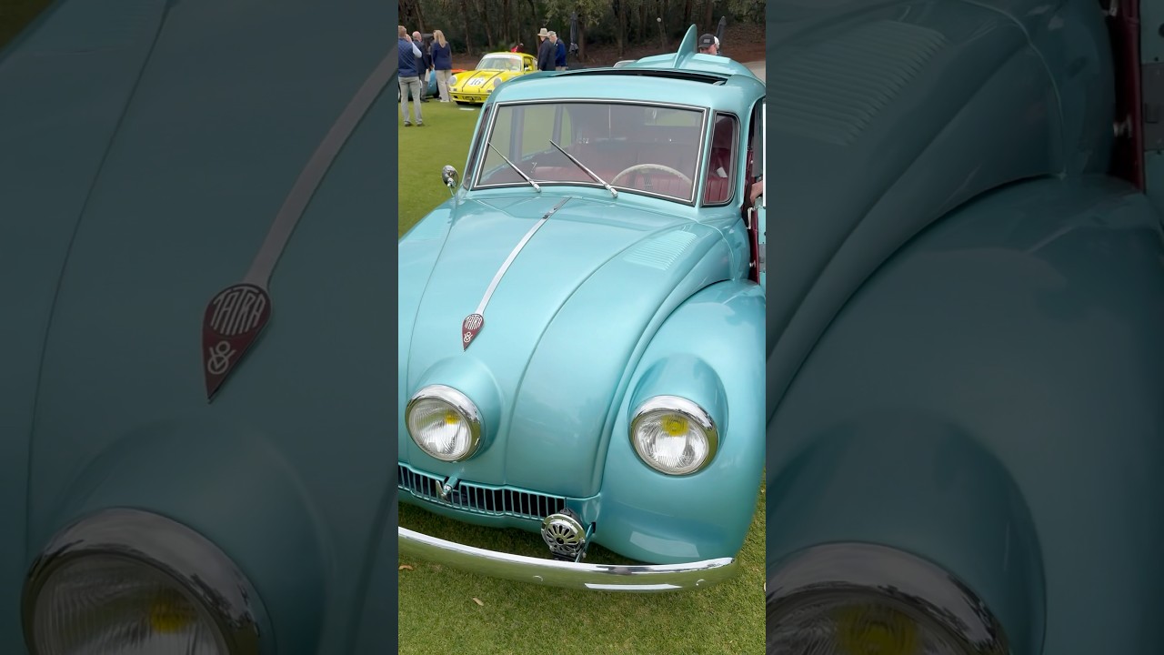 1942 Tatra T87 at the Amelia Concours 