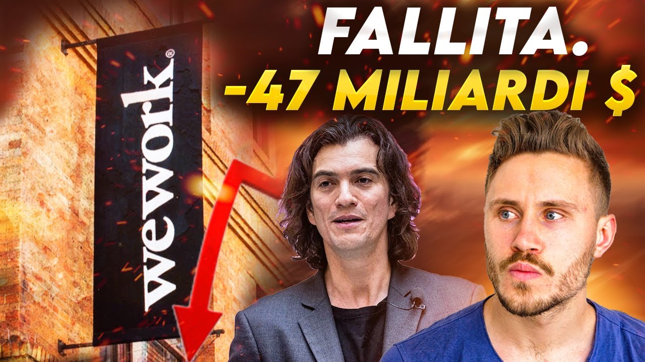 WeWork Dichiara Fallimento: Azioni -99,8%. Che &egrave; Successo?