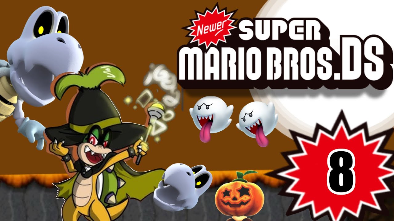 Iggy Koopa play: Newer Super Mario Bros DS (Part 8)
